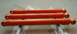 Double ear lifting telescopic Hydraulic Cylinder